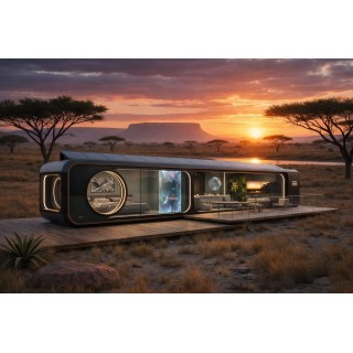 Double Room Pod (Horizontal)