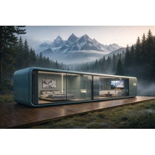 Double Room Pod (Horizontal)